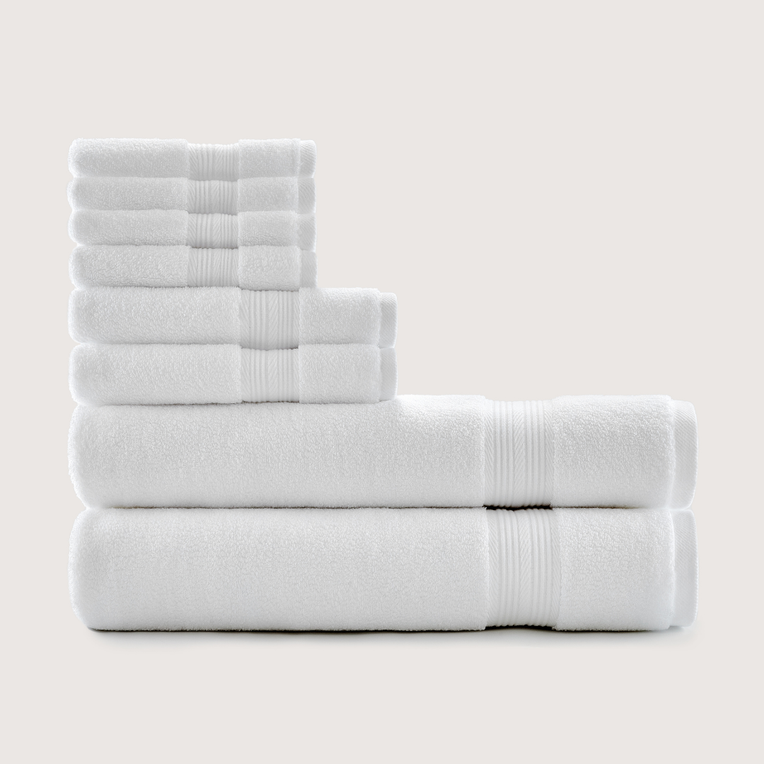 Ensemble de Bain Complet Ultra-Doux – 8 pièces