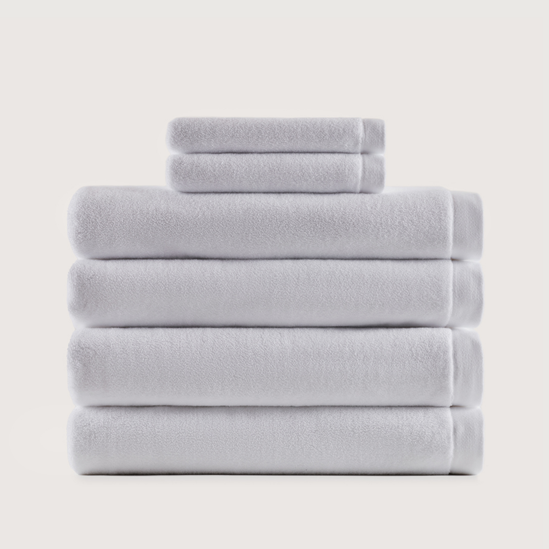 Coffret Spa en Coton Épais – Gris Charbon, 6 pièces