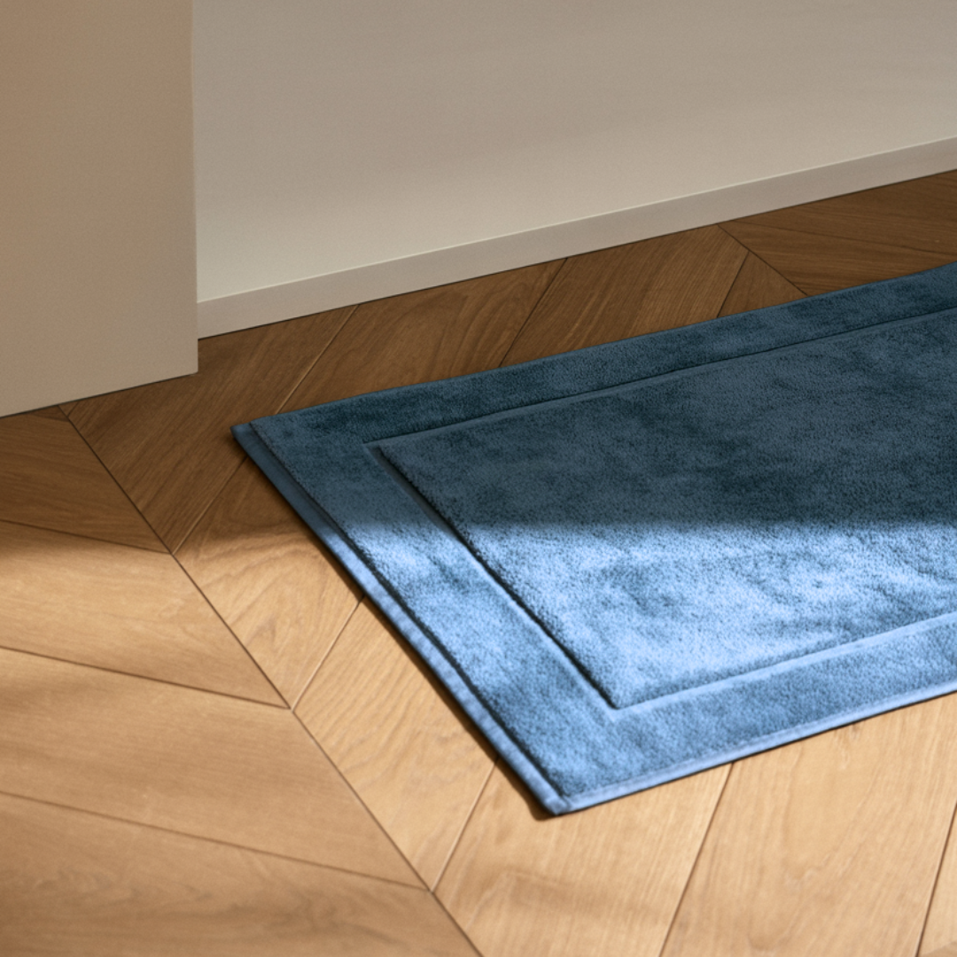 Tapis de bain en coton égyptien – Gris Charbon