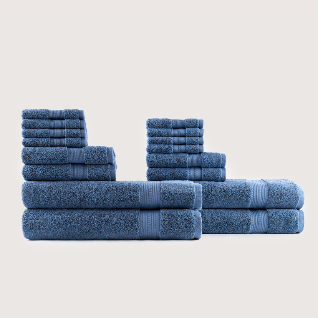 Coffret Bain Familial Ultrasoft – Lapiz Blue, 16 pièces