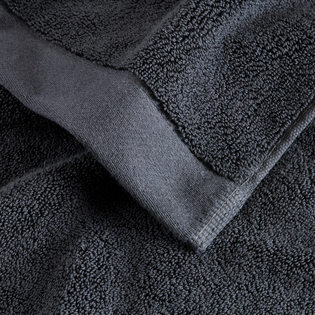 Coffret Spa en Coton Épais – Gris Charbon, 12 pièces