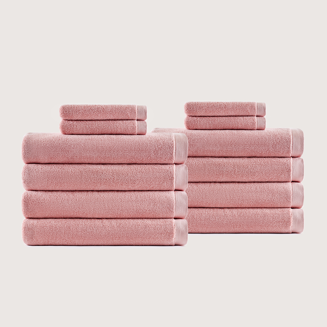 Coffret Spa en Coton Épais – Gris Charbon, 12 pièces