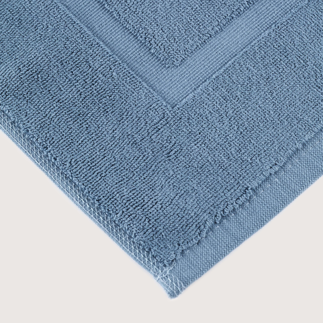 Tapis de bain en coton égyptien – Gris Charbon